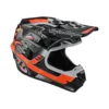 CASCO TROY LEE DESIGNS SE4 POLYACRYLITE CARB BLACK / ORANGE - Image 2